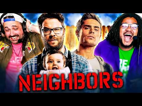 NEIGHBORS (2014) IS HILARIOUSLY WILD!! MOVIE REACTION!! Seth Rogen | Rose Byrne | Zac Efron