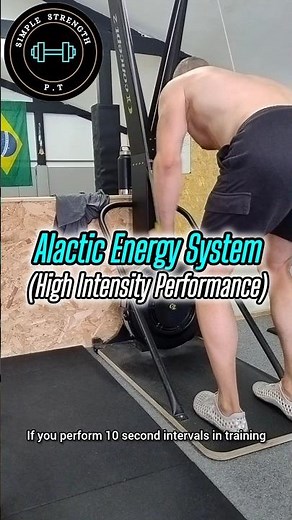 The Alactic Energy System - True High Intensity Training