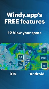 Your map, your rules! Windy.app’s map settings let you show only the spots you care about and unpin the rest, quick and easy. Open the map and make it yours. ❗️Note: the map settings button looks a bit different on iOS vs. Android, so check your map controls. Got any questions? Drop them in the comments below! #freewindyapp #windyapp #freefeatures | Windy.app | Facebook