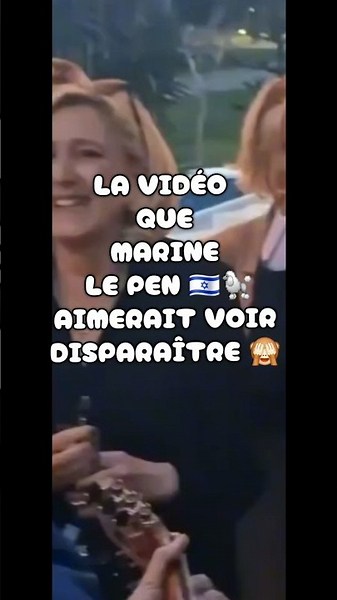 La vidéo que Marine Le Pen aimerait voir disparaître