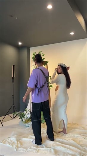 Behind the Scenes of Our Maternity Photoshoots #maternityphotography