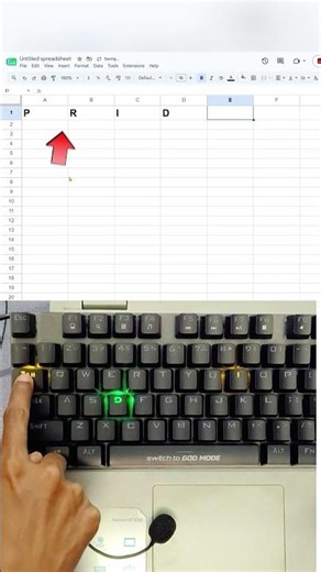 Google Sheets Rainbow Theme Trick | Make Your Spreadsheet Look Amazing in Seconds! #googlesheets