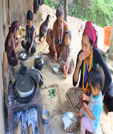 16K views · 240 reactions | Cooking and eating food by using primitive technology Daily life and Work in village | Alan TVs | Facebook