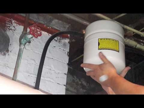 Absolute easiest way water expansion tank replacement