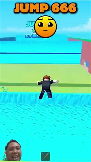 😱this Dude jump🌊🏄🏽 with style 6767😲 #roblox #games