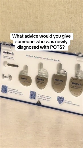 Advice I wish I got when I was first diagnosed with POTS 👇 • • Don’t push through symptoms to “prove you’re fine” — crashes are real • Avoid hot showers, hot rooms, and standing still too long (they’re sneaky triggers) • Eat smaller, more frequent meals (big meals = instant regret) • Sit down early. You don’t need permission. • Track patterns, not just heart rate (sleep, food, stress, meds) • Advocate for yourself — if something feels off, it probably is • Meds can help, but it’s trial-and-erro