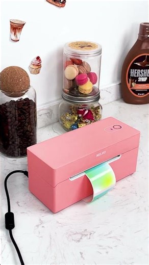 Custom Cup Labels for Your Drinks! 🥤✨#asmr #label #smallbusiness #shorts