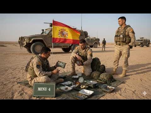 Spanish dry ration number 4. Dry ration for one meal. Spain MRE 4