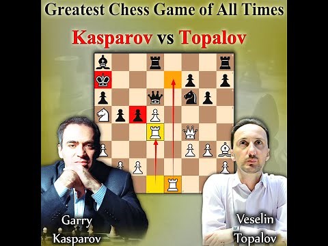 Greatest Chess Game of All Times | Kasparov vs Topalov 1999
