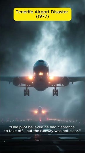 The Deadliest Plane Crash in History | Tenerife 1977 #history #news #facts #tragedia #shorts