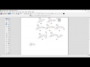 Drawing Complex Structure in ChemDraw Practice Tutorial|Chemical Science Teaching|
