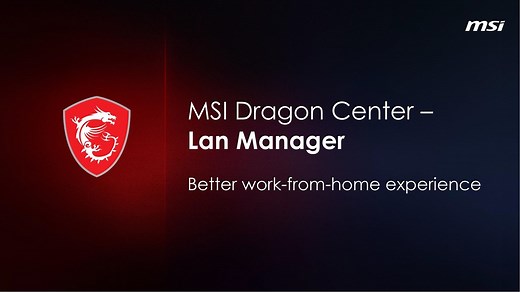 1K views · 25 reactions | Get a better work-from-home experience. The "Lan Manager" function in MSI Dragon Center can manage your network settings to prioritize your conference app. Smooth meeting experience improves your work-from-home life! #MSI #DragonCenter #WFH #workhardplayhard #playaparttogether | MSI Gaming | Facebook