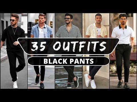 35 Black Chinos / Jeans Outfit Ideas for Summer 2023 (Pt.2) | Men's Fashion