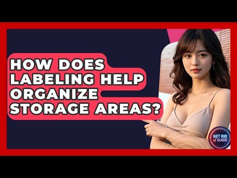 How Does Labeling Help Organize Storage Areas? - Get Rid Of Guide