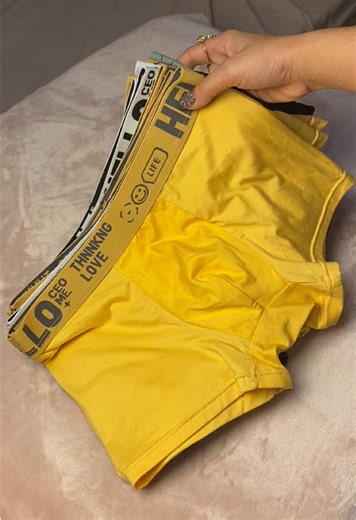 Men's Fashion Underwear: 5-Piece Cotton Boxer Set