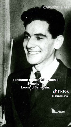 On this day in 1943, @LennyBernsteinOfficial made his Carnegie Hall debut at the age of 25 as a last-minute substitute for an ailing Bruno Walter. With just a couple hours’ notice, he conducted the @New York Philharmonic without a rehearsal, and the story of his remarkable performance appeared on the front page of The New York Times the next day. Travel back to what it was like to be at Carnegie Hall that afternoon, and how Bernstein’s brother Burton, remembers the legendary event.