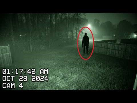 SCARY: This Silent Watcher Appeared on Camera Every Night… Then It Got Closer