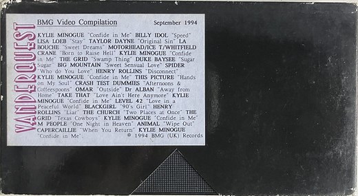 Various - BMG Video Compilation (September 1994)