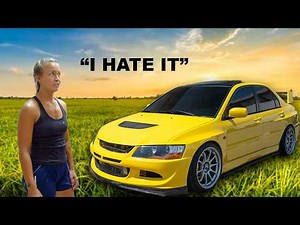 MY WIFE'S REACTION TO MY 800WHP EVO!