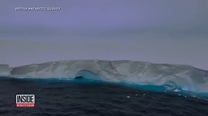 131K views · 1.6K reactions | The world’s largest iceberg has hit a roadblock. A23A, often called a "mega-berg," had been drifting through the South Atlantic, but scientists tracking its journey believe it has now run aground near South Georgia Island, a remote habitat for seals and penguins. | Inside Edition | Facebook