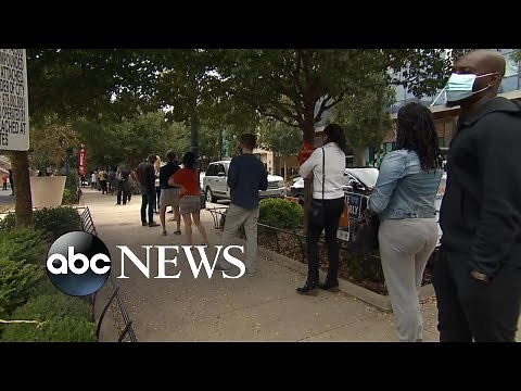 Big turnout for early in-person voting leads to long lines in Georgia | WNT