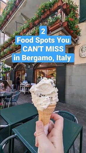 2 of the BEST places to eat in Bergamo, Italy!