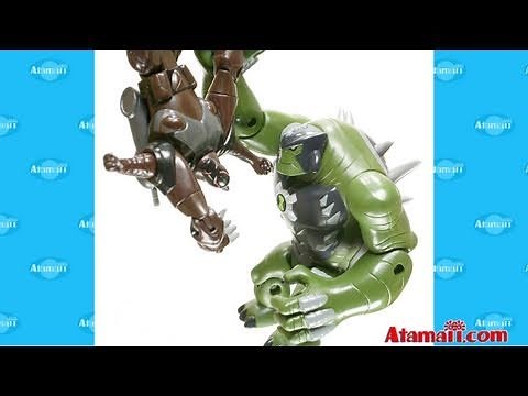 Ben 10 Ultimate Alien Toys Ultimate Humungousaur Extravaganza Toy Review Unboxing