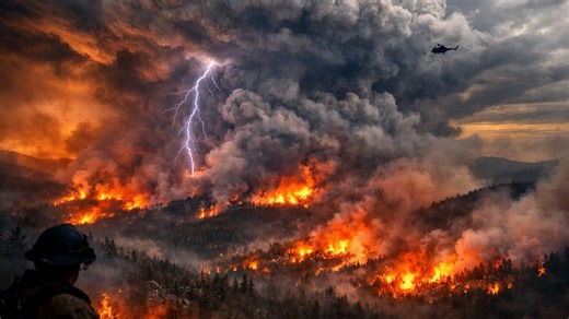 When wildfires merge: The hidden danger scientists just modeled