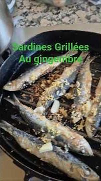 Grilled sardines with ginger. #localproduce #cooking #wildfish #quickandeasyrecipe