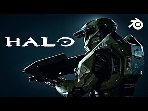 Halo Fan Animation | Teaser Clip | Blender Animation