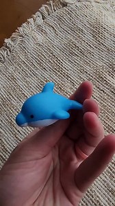 Blue Rubber Dolphin Figure - Ocean Animal Theme (2 Inch) - Etsy
