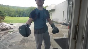 Crazy fan challenged me to a boxing fight