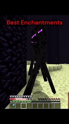Best Enchantments #minecraft #diamond #minecraftshorts