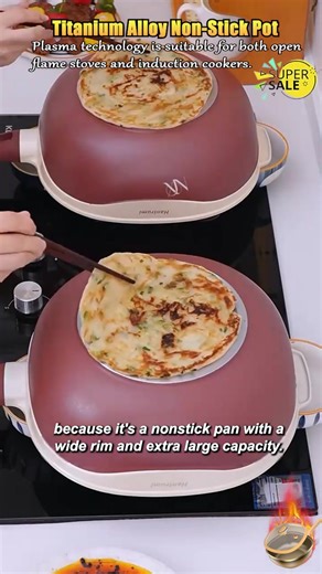 🌟Tired of heavy pots & sticky mess? 😫🍳 Meet the ​​12" Titanium Alloy Non-Stick Pot with Lid​​—your lightweight kitchen hero for effortless cooking, dazzling results, and guilt-free feasts! 🚀✨ ✅ ​​ULTRA-NONSTICK​​: Titanium-infused ceramic coating—slides eggs, fish, and cheese off like magic! 🥚🐟🧀 ✅ ​​FEATHER-LIGHT​​: 50% lighter than iron pots—lift, toss, and serve with one hand! 💪🤲 ✅ ​​HEATS IN SECONDS​​: Evenly distributes heat—no hot spots, no burns, just perfect sears! 🔥⚡ ✅ ​​INDUCT