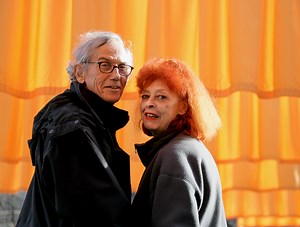 Happy Valentine's Day! . Footage from the film "Christo and Jeanne-Claude" (1995/2005), courtesy of Michael Blackwood Productions, Inc. . . . #TheGates #Christo #ChristoJeanneClaude #ChristoandJeanneClaude The Shed Central Park Bloomberg Philanthropies Bloomberg Connects | Christo and Jeanne-Claude Official