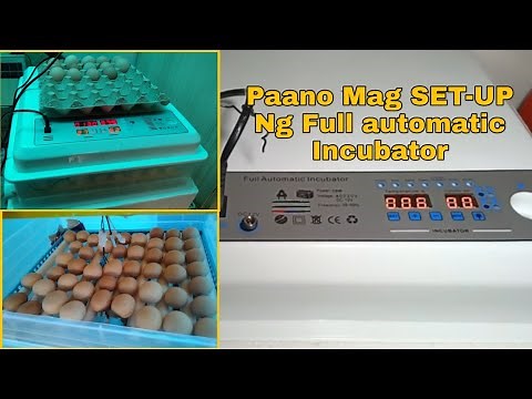 Paano mag SET-UP Ng Full Automatic incubator/ How to Set-up automatic incubator