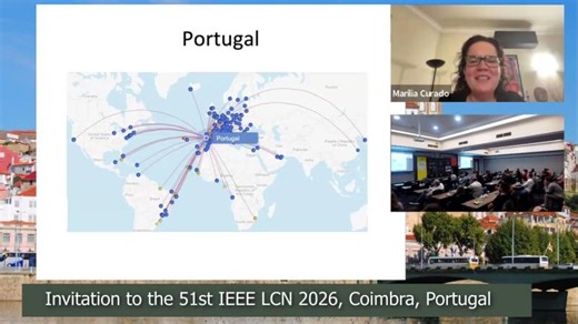 Invitation to the 51st IEEE LCN Conference in Coimbra, Portugal | IEEE LCN Conference