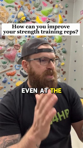 Collin McGee - Rock Climbing Strength Coach on Instagram: "One way to level up your strength training is to use a device like the @ovrperformance velocity device and measure your reps. Even when heavy, you try to move it as fast as possible with the most intent. This helps squeeze every last drop of recruitment and effort out. Eventually, the OVR will tell you that your speed has reduced, indicating fatigue. This is a good time to call the set done. Rest and repeat."