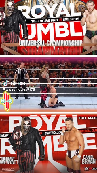 The Fiend vs Daniel Bryan - Universal Title Strap Match