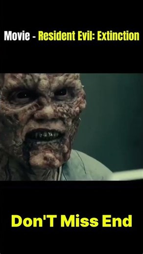 Resident Evil Extinction Movie Explained in Hindi 🔥 | Zombies Rule Earth
