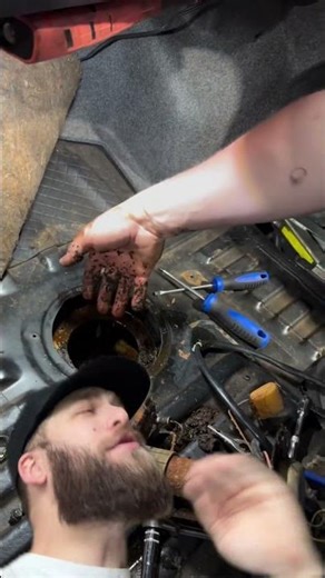 Fuel pump replacement #jeeplife #offroad #jeepwrangler #4x4 #cars #car #ford #offroading #shorts