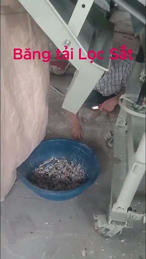 Băng Tải Lô Nam Châm Lọc Sắt Cho Ngành Nhựa | 0916313223