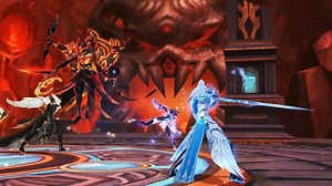 #HighQualityFantasyMMO #AstralSoulAwaken #WholeCG 👉️️Google Play: https://bit.ly/2wexfJP ️👉️App Store: https://apple.co/31R1C4F 👉️️APK: http://bit.ly/3bsAqxs ------------------ The powerful lava demon can't resist the attack of the two protagonists and four heroes, and just before it is defeated, it explodes its core and becomes one with the lava. An indescribable super demon was born. Powerful heroes can't do any damage to it. If allowed it to appear in this world, the world will be destroye