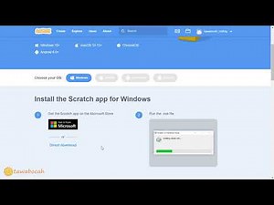 Tutorial Coding Anak dengan Scratch A - 04 Download Scratch