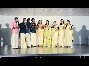 Onam Group Song Performance | Malayalam Onam Celebration