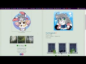 DeviantArt Non-Members Customizing Page