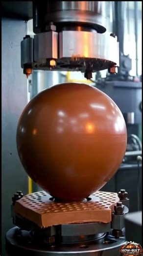 How Rubber Balls Are Made 😳🏀 | Mass Production Factory#rubberball #factory #manufacturing