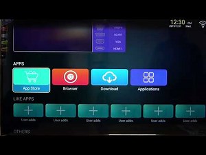 How to download application on Vision Plus Tv