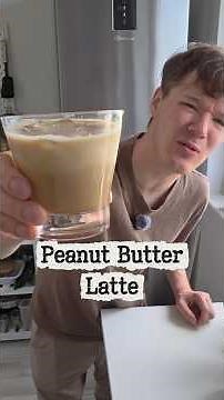 Peanut butter in coffee?! This viral peanut butter latte surprised me!