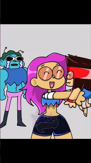 ✦ 𝗠𝗬 𝗟𝗜𝗧𝗧𝗟𝗘 𝗕𝗢𝗬 (つ≧▽≦)つ ✨🎀 ¦ ENID & KO ✧.° || #okko #animation #ibispaintx#edit #alighmotion#shorts